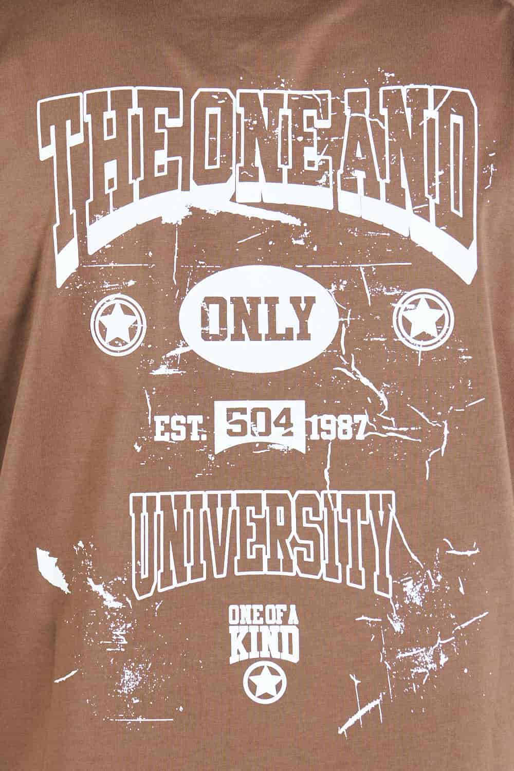 Camiseta oversize ONE OF A KIND - miniatura 6