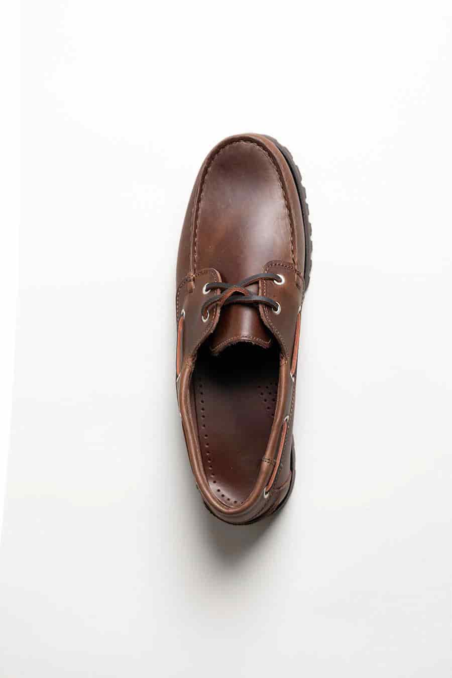Men's moccasin nautical cord brown - miniatura 5