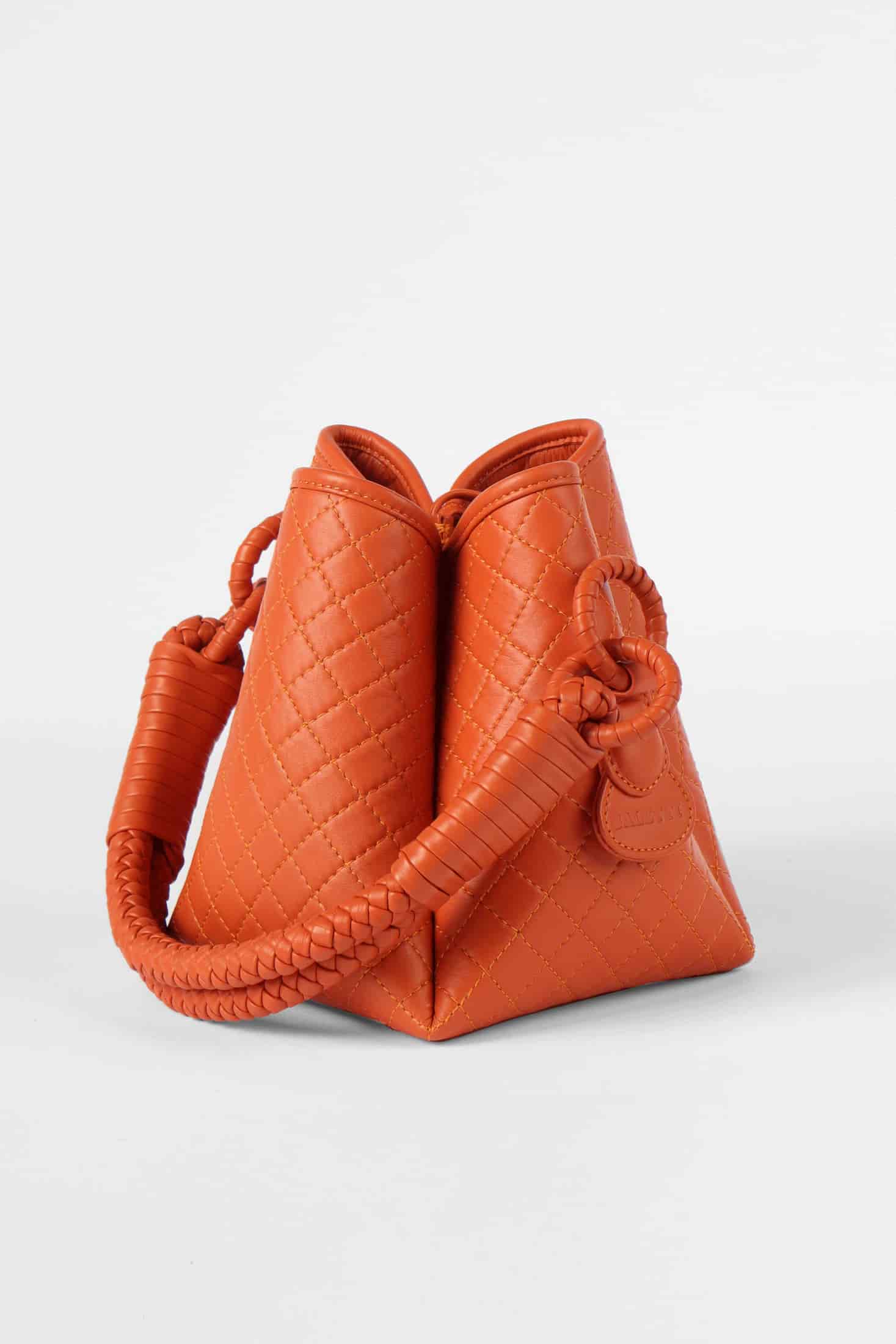 Tulip Mini Bucket Bag, Orange - miniatura 3