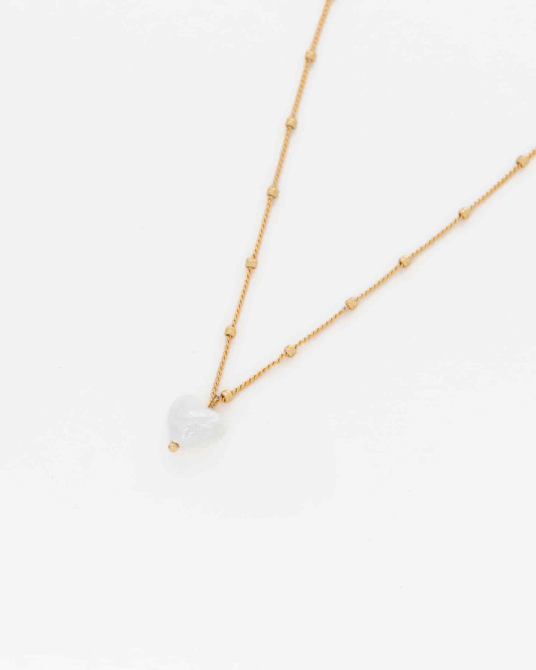 Collar Corazón Perla - miniatura 2
