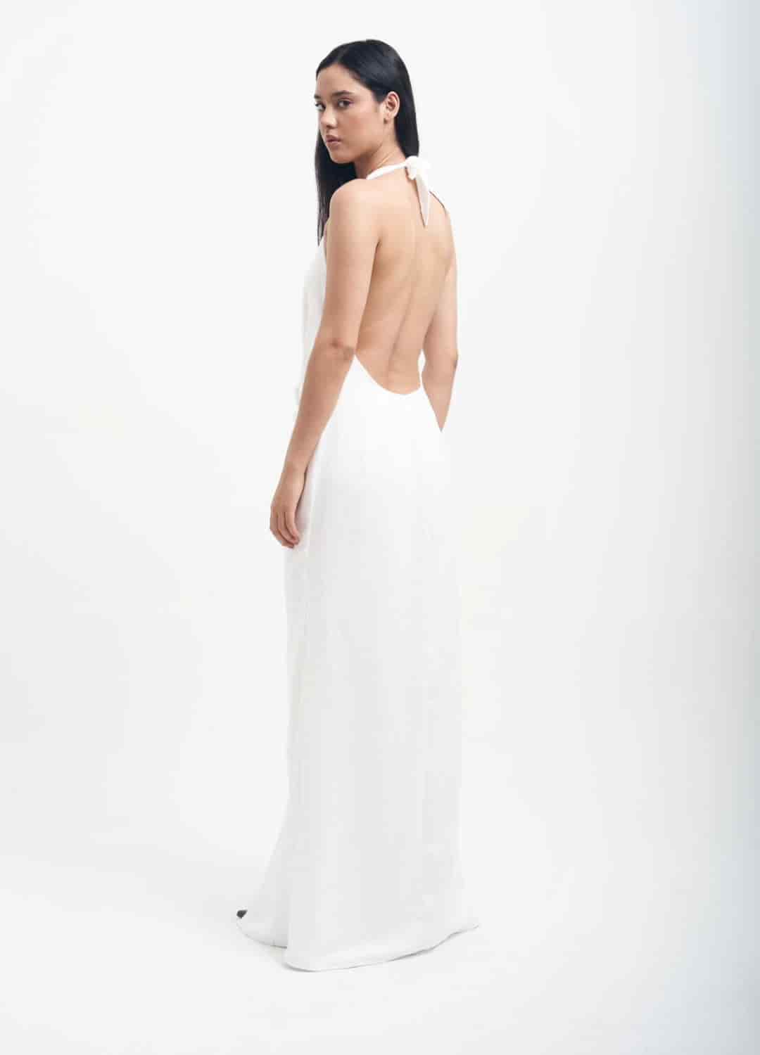 Vestido Teresa Blanco - miniatura 6