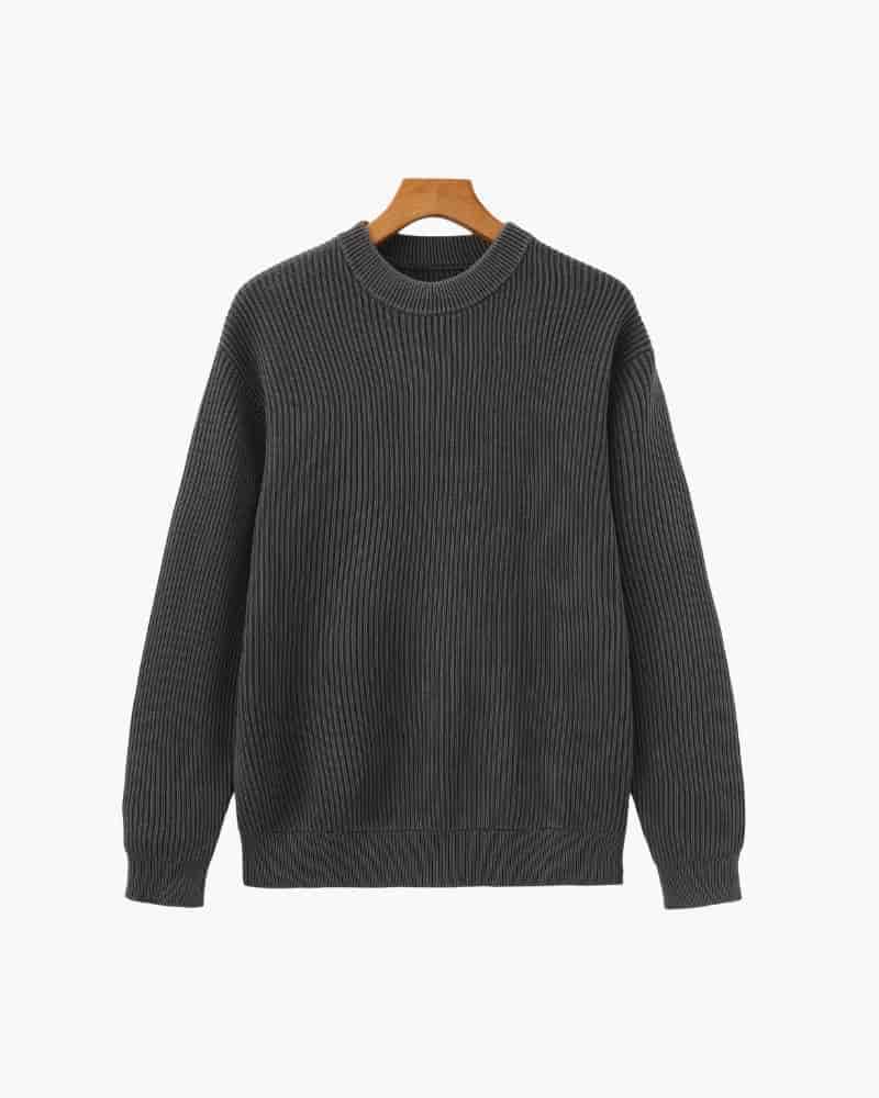 Rib Knit Crewneck - miniatura 2