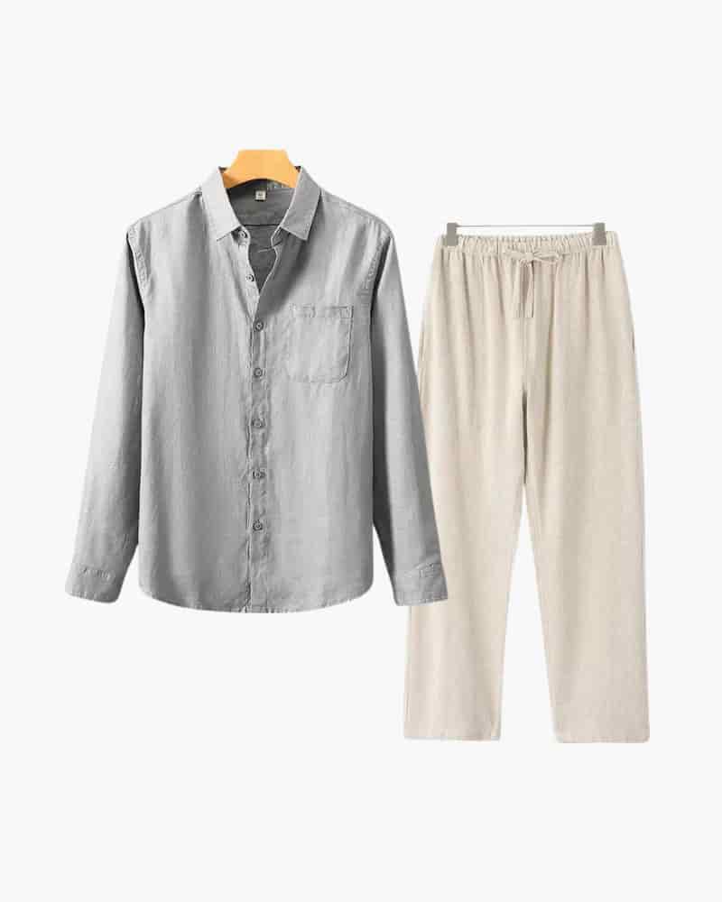 Old Money Linen Combo (Longsleeve) - miniatura 15