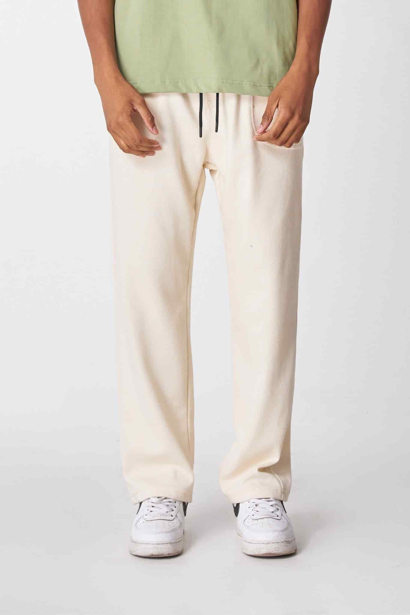 Sweet pant textura diagonal Marfil 14371 - miniatura 1