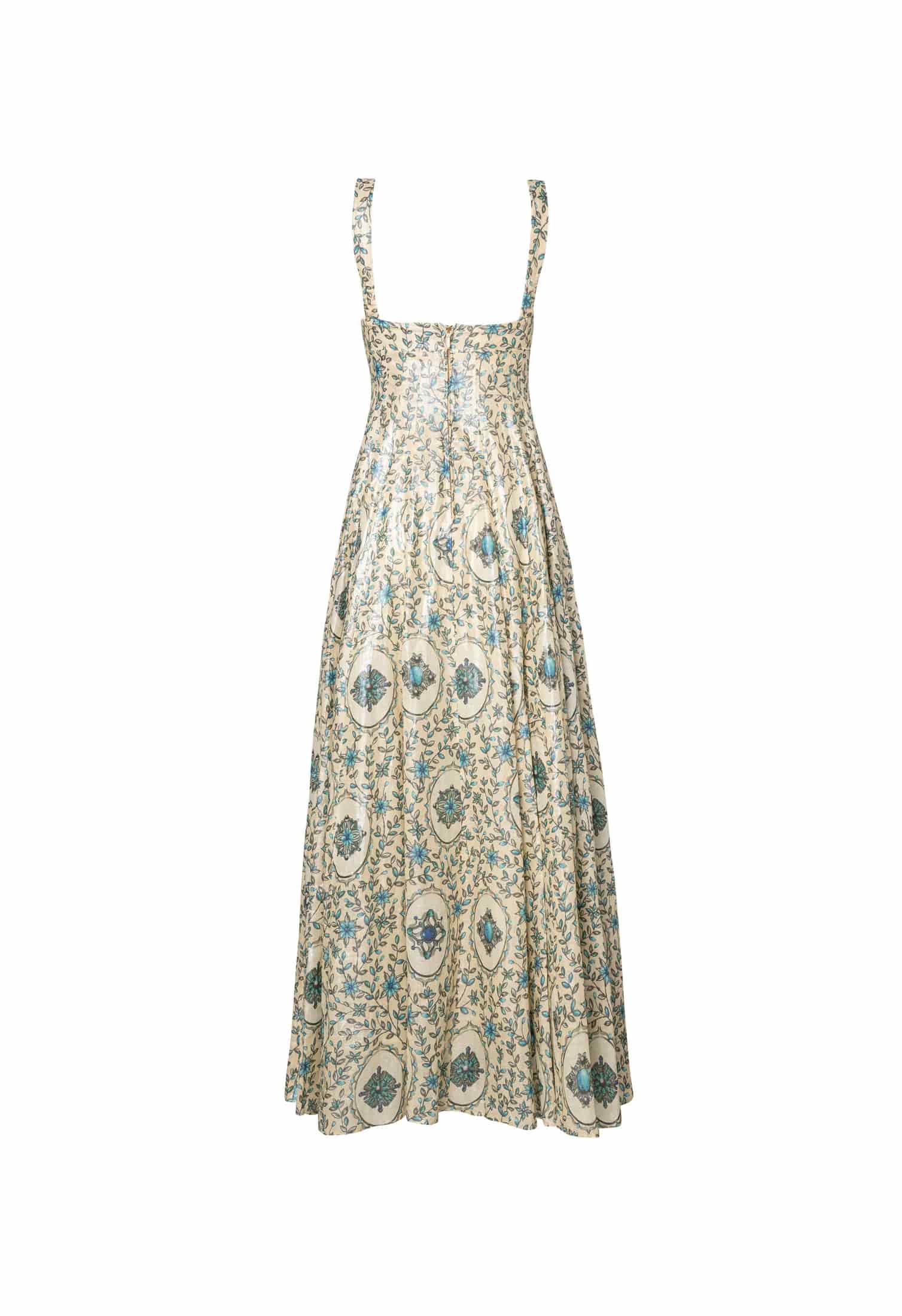 Aguamarina Platero Maxi Dress - miniatura 6