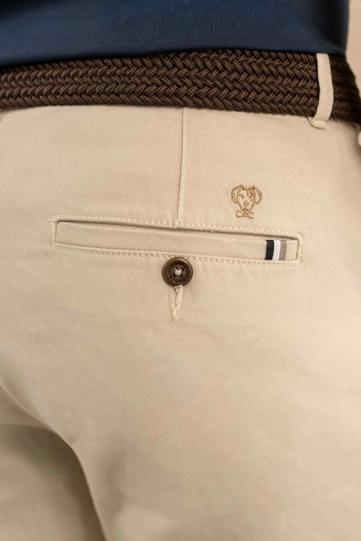 Pantalon Elastico Marfil - miniatura 6
