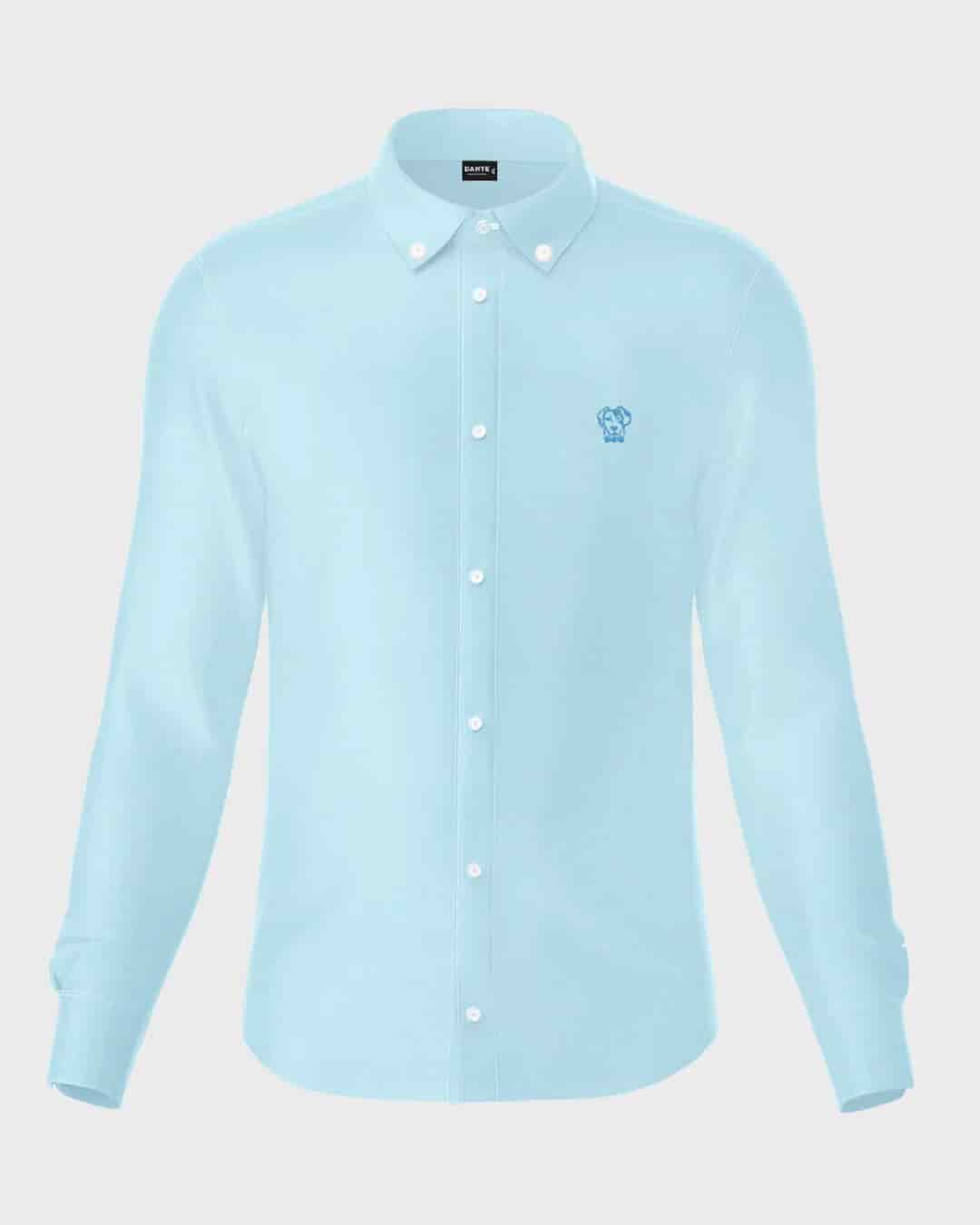 Camisa Antimanchas Popelina Baby Blue - miniatura 12