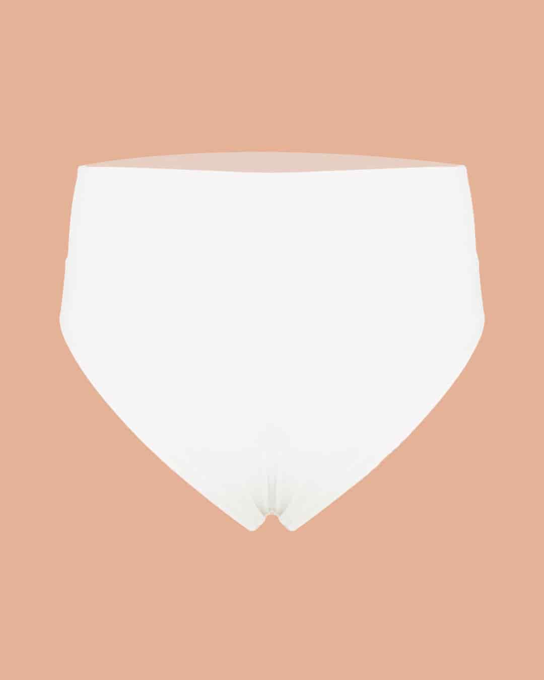 Panty tiro alto en algodón - EVERYDAY MARFIL - miniatura 2