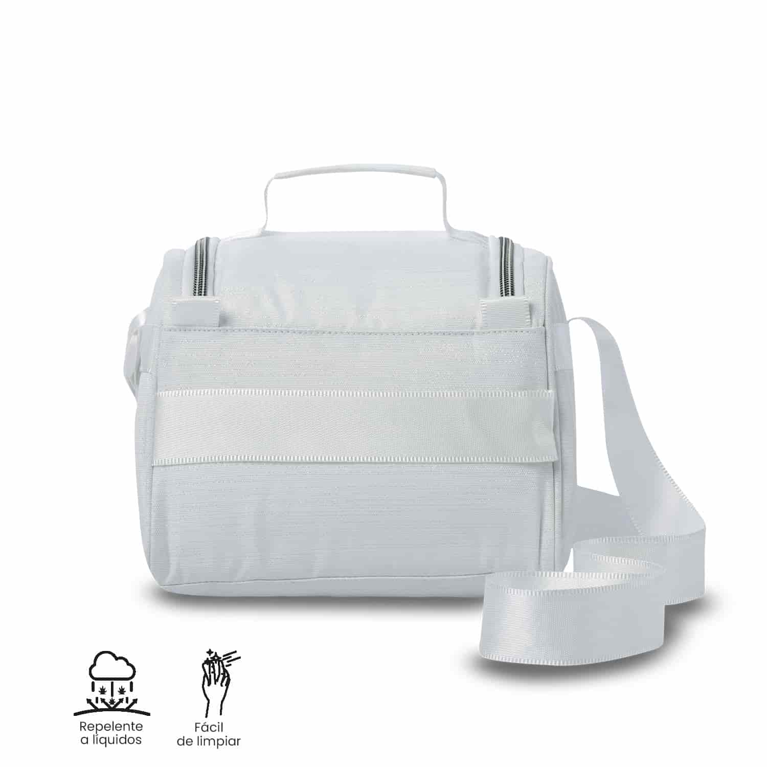 Lonchera Térmica para Mujer Pizarra Neo Mediana Blanca - miniatura 5