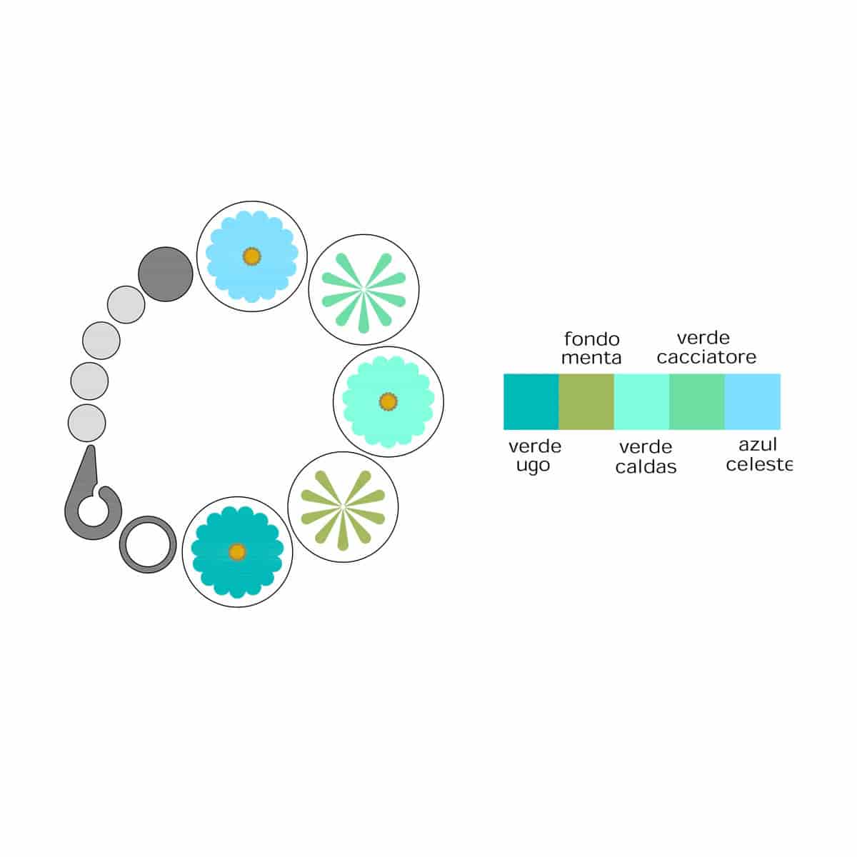 PULSERA 5 ESFERAS - miniatura 5