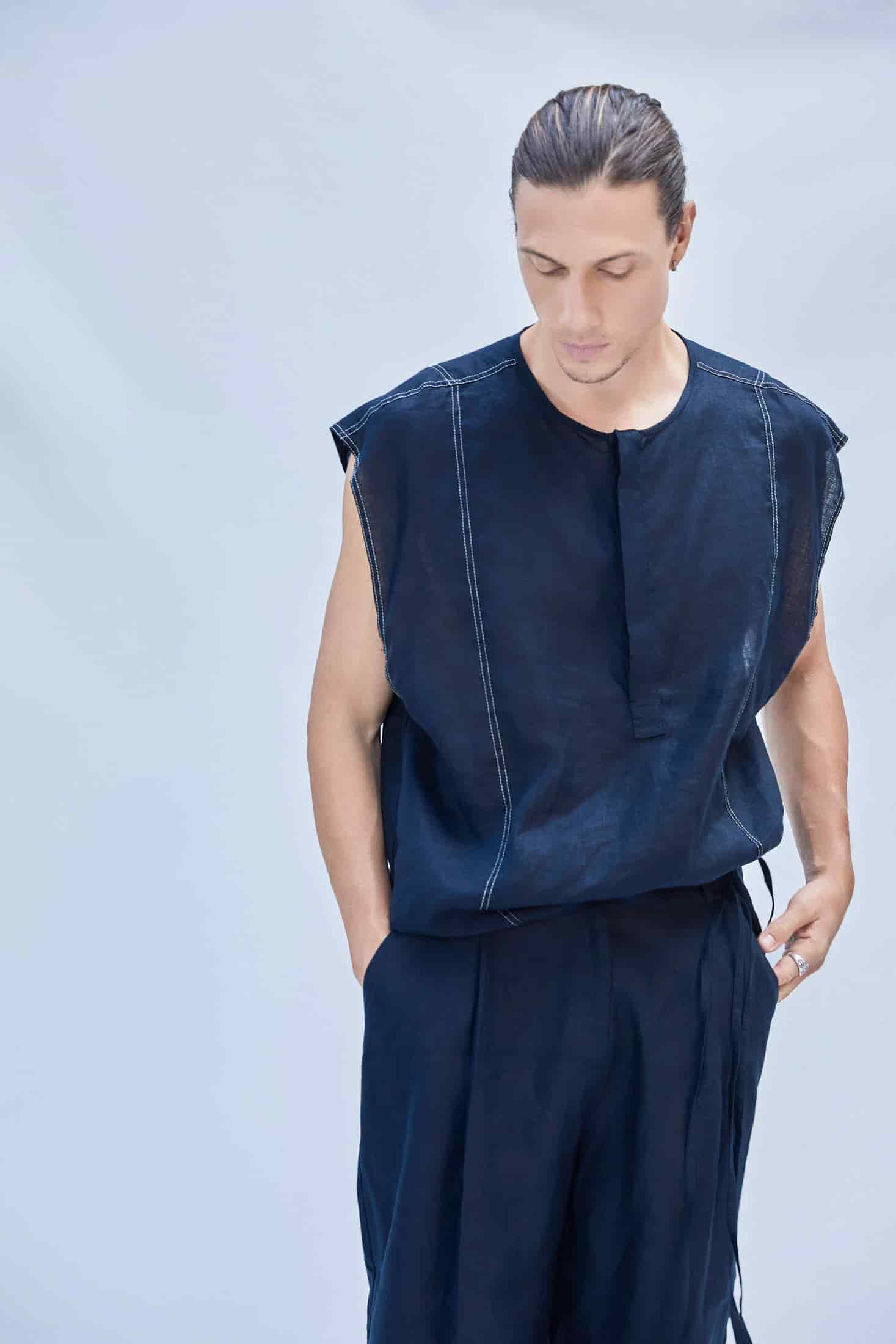 JOSE TOP UNISEX BLACK - miniatura 4