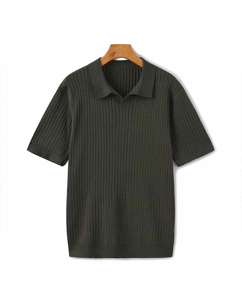 Premium Ribbed Polo - miniatura 19