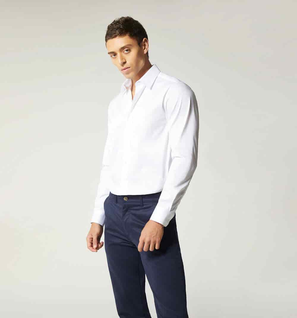 Camisa para hombre básica regular fit m/l - miniatura 6