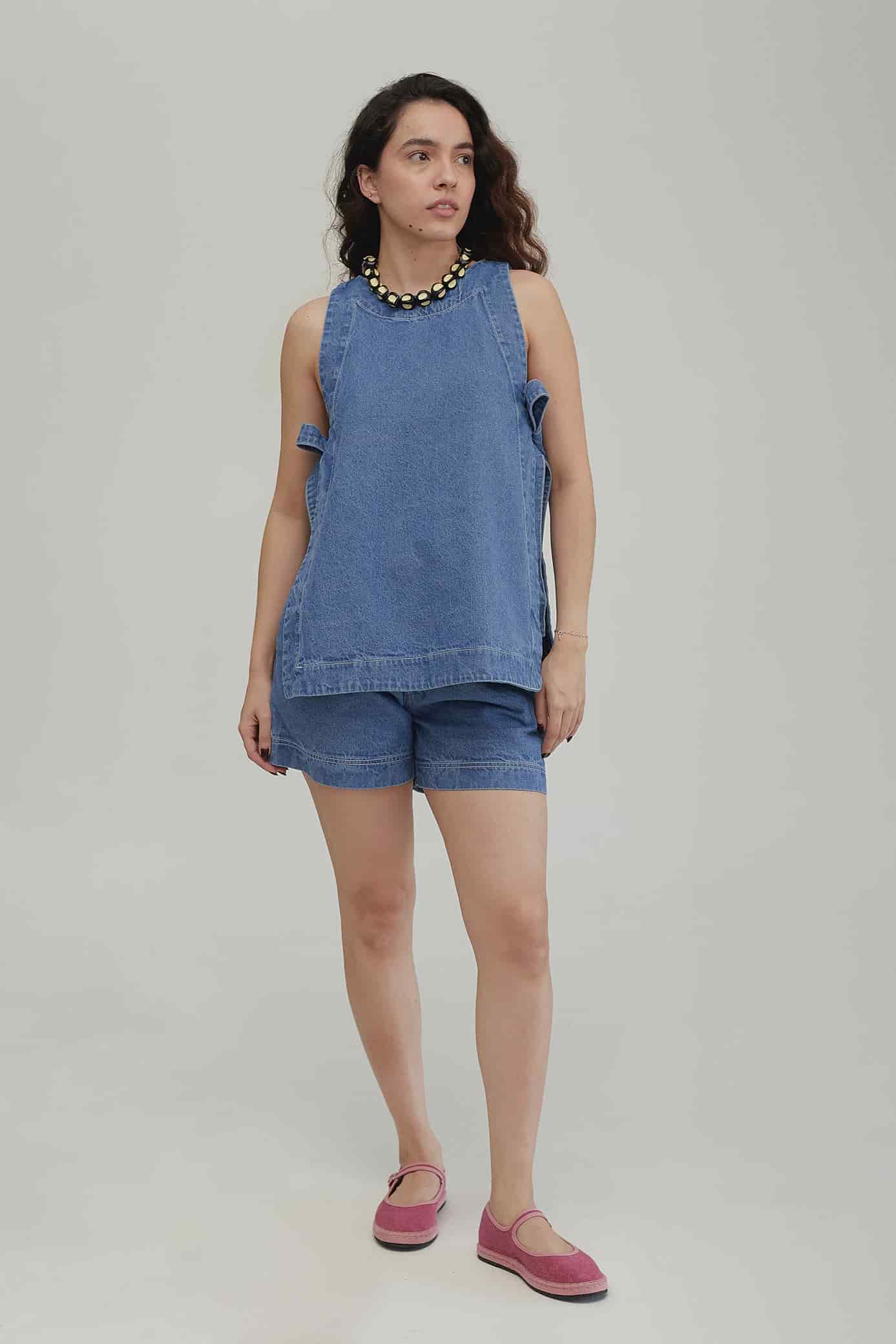 Top Hermandad Denim - miniatura 2