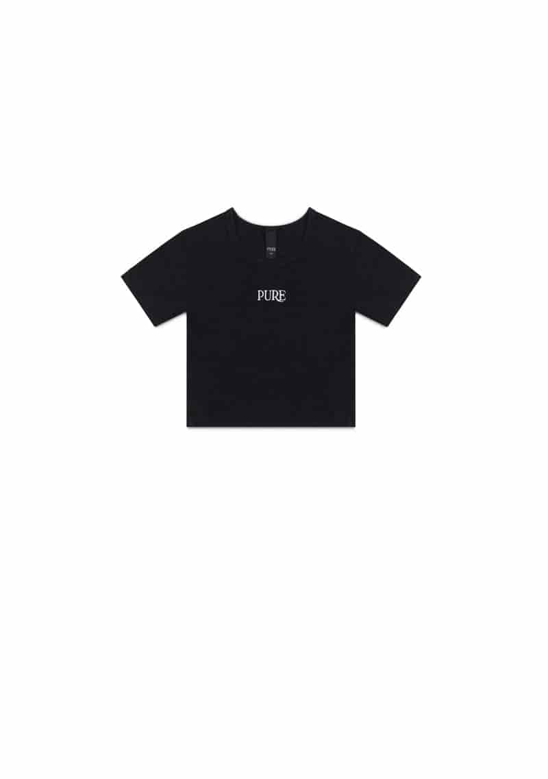 Áurea black crop top - miniatura 1