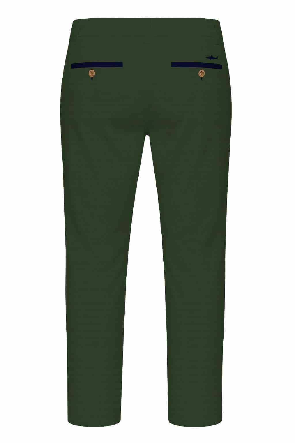 PANTALON POCKET VERDE MILITAR - miniatura 2