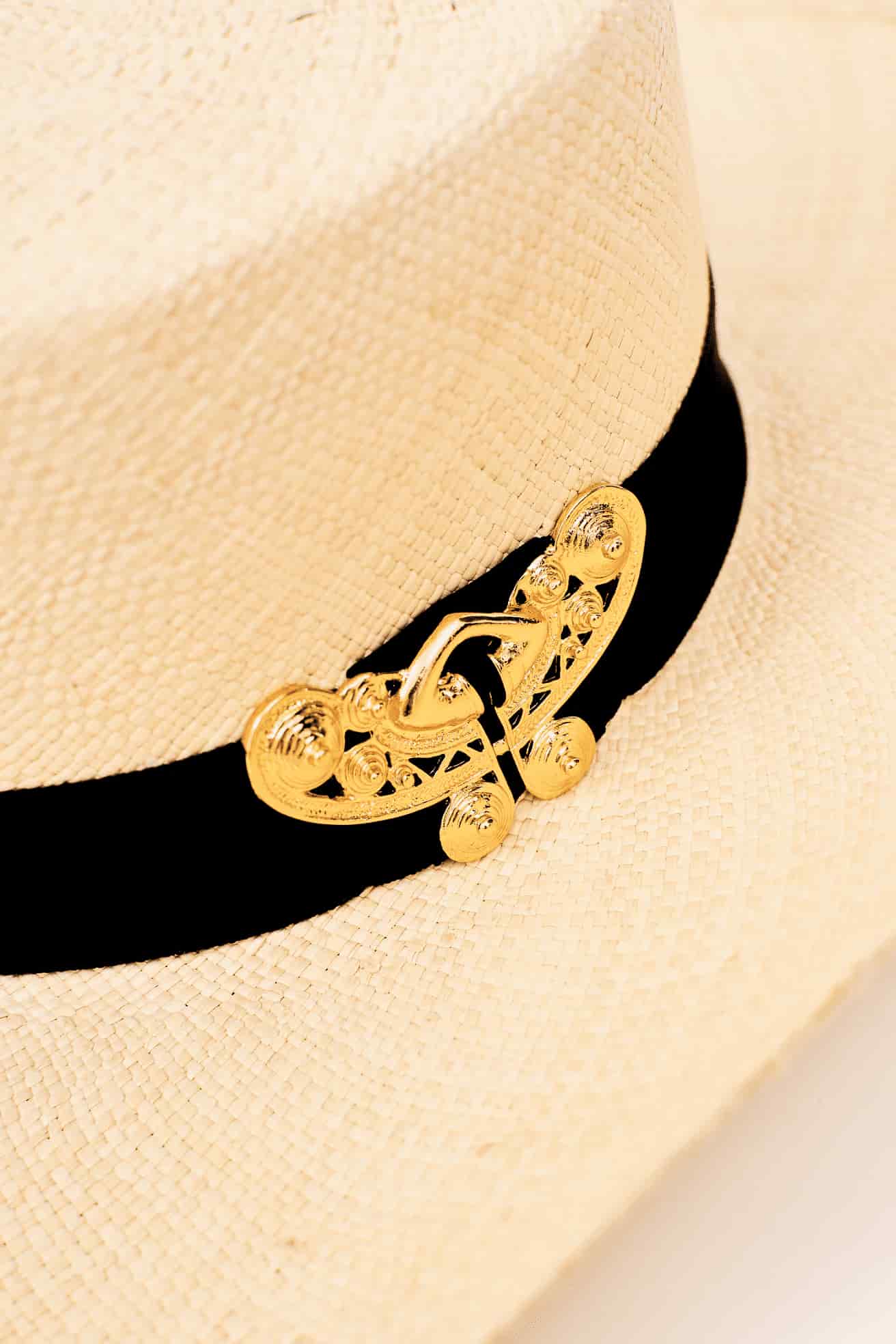 SOMBRERO MARIPOSA BOATER BLACK - miniatura 4