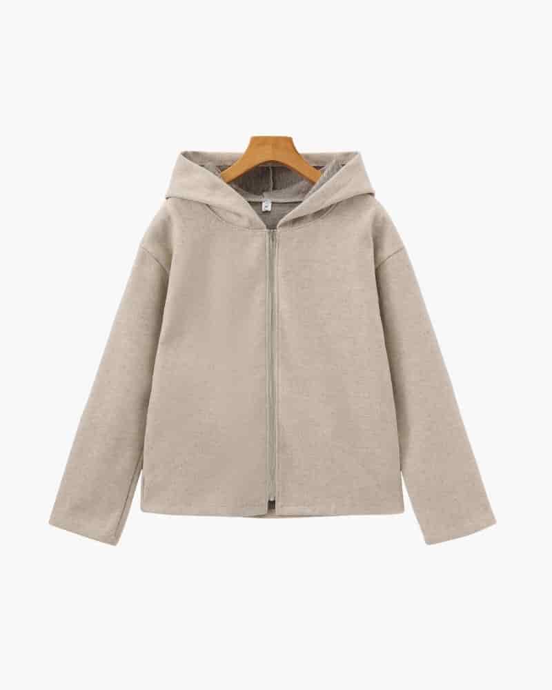 Marlow Wool Zip Coat - miniatura 11