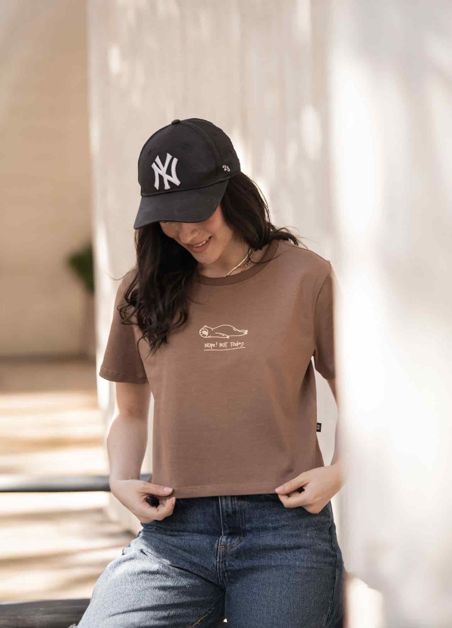 Nop Today Crop Top – Cafe - miniatura 3