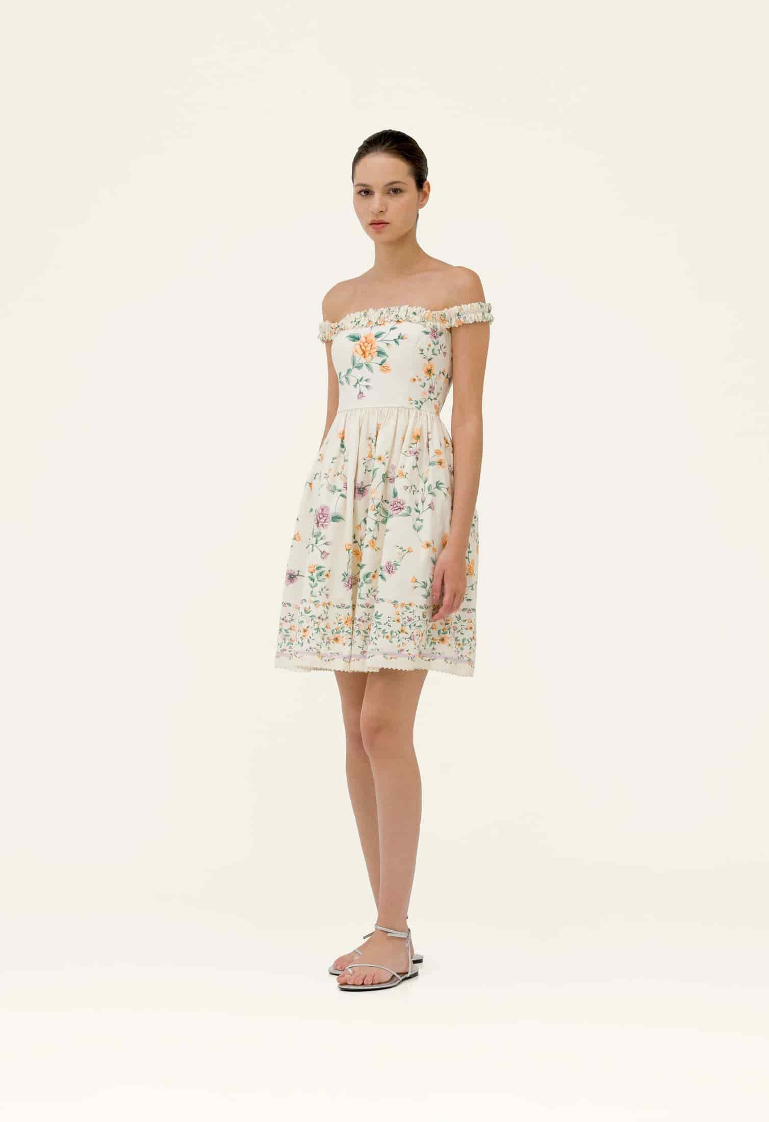 Achiote Chinesis Knee Dress - miniatura 3