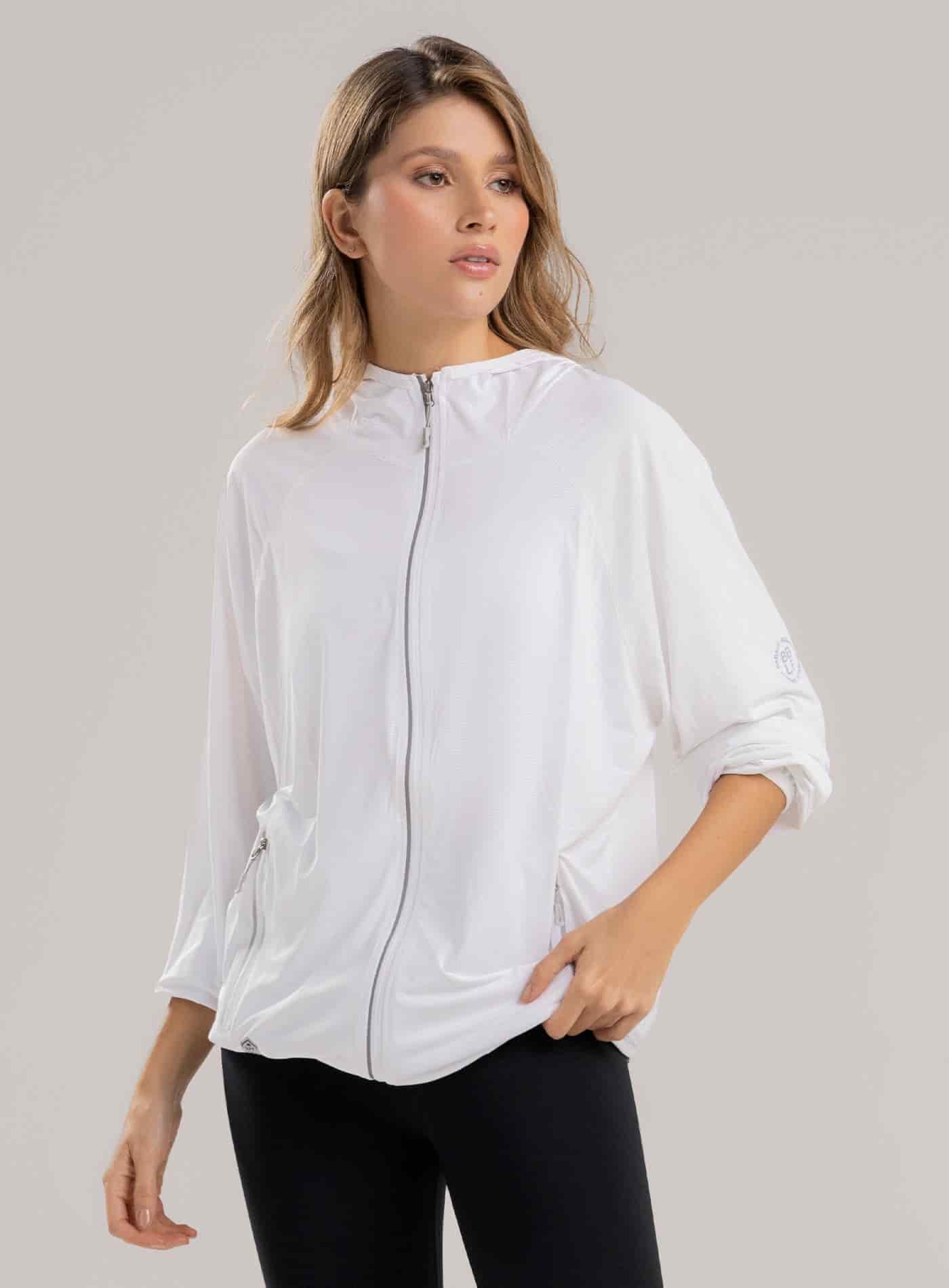 CHAQUETA DEPORTIVA CON CHOMPA Y BOLSILLOS TERMO SELLADOS - miniatura 1