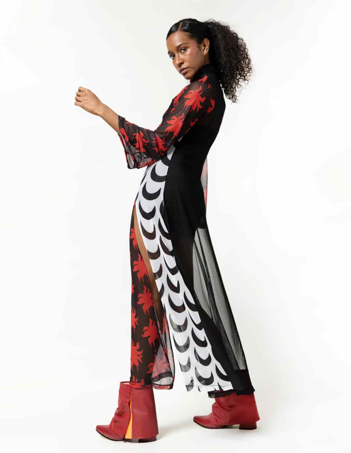 Vestido Meshy / La Luna Florece - miniatura 4