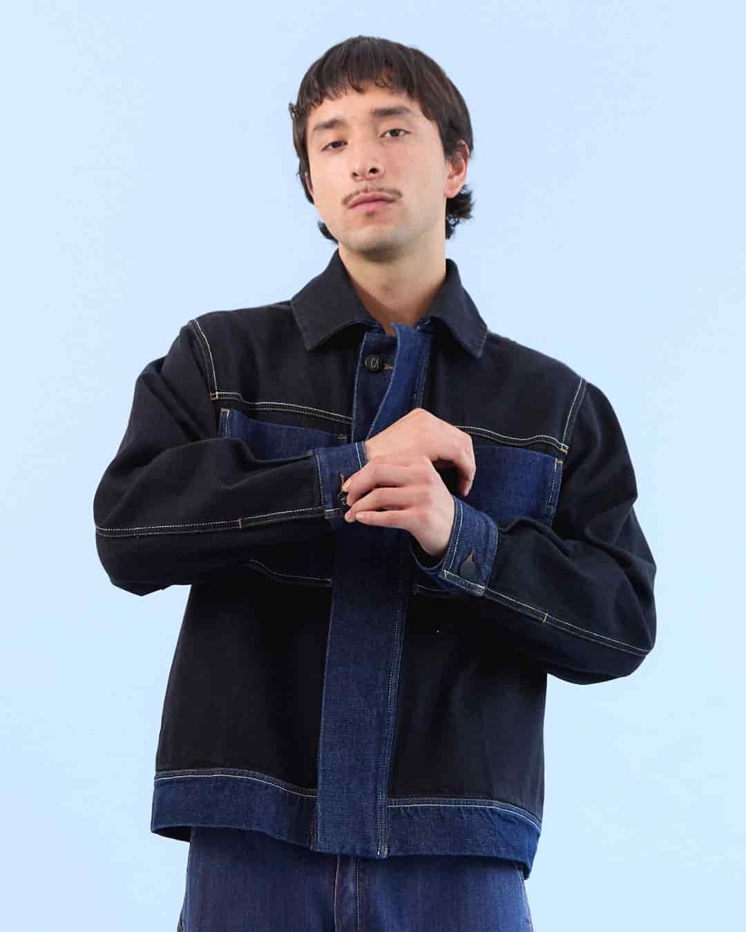 Chaqueta SAMBA NEGRO-AZUL - miniatura 4