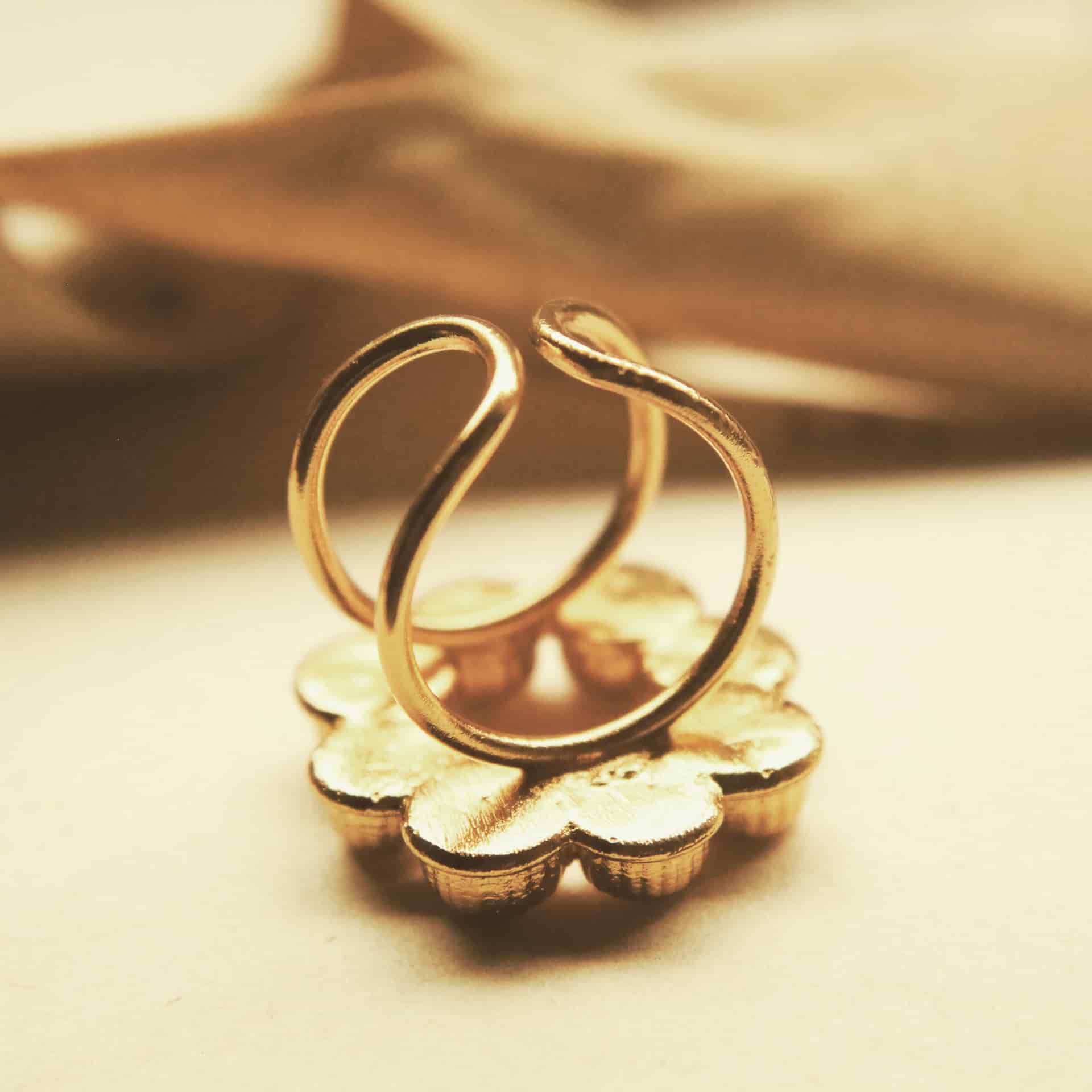 Anillo de coronas circulares grandes - miniatura 3