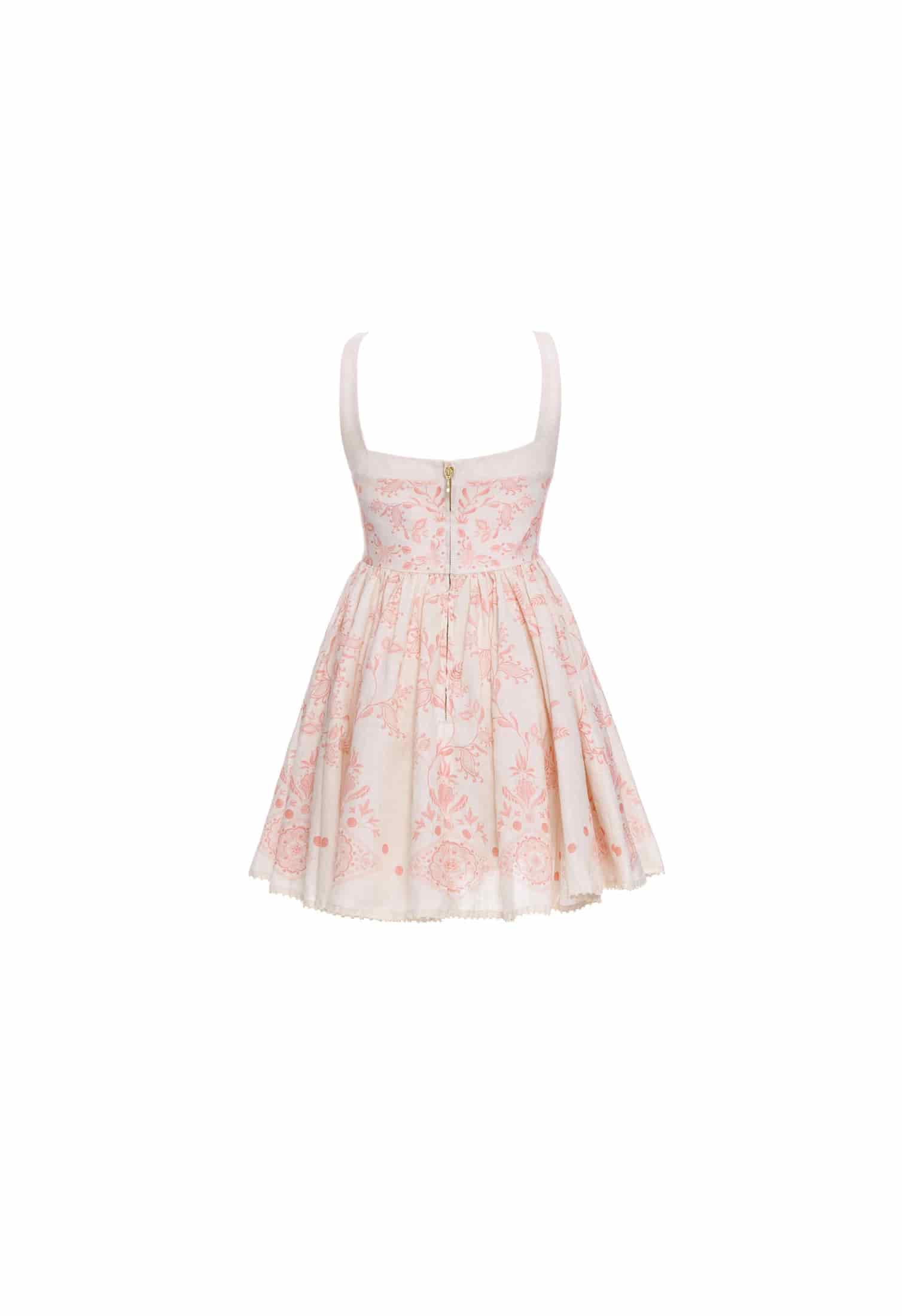 Hierbabuena Floritura Mini Dress - miniatura 7