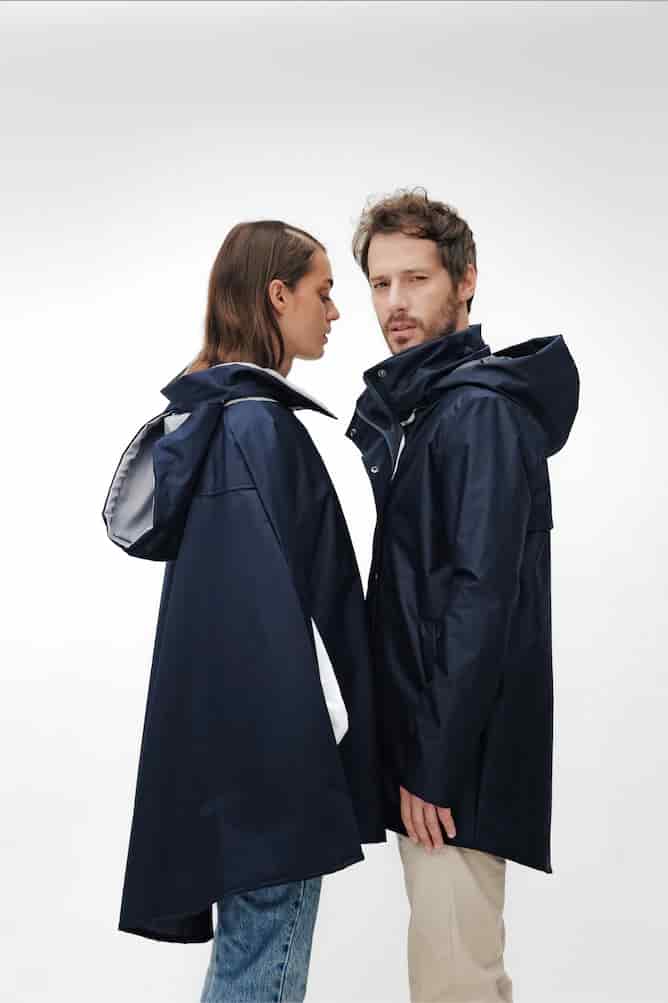RAINCOAT NAVY - miniatura 3