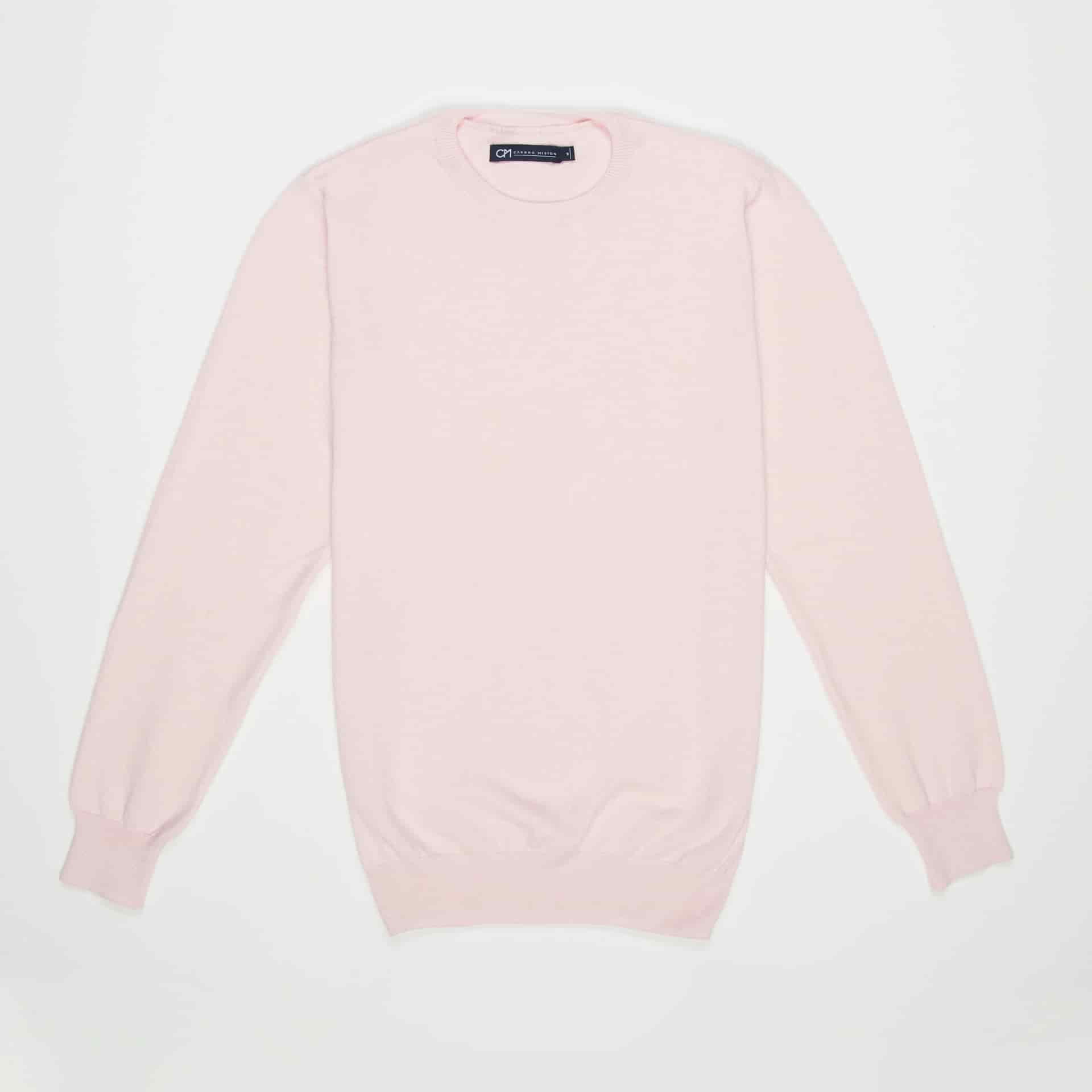 Saco Cuello Redondo Algodón Rosa Bebé - miniatura 6