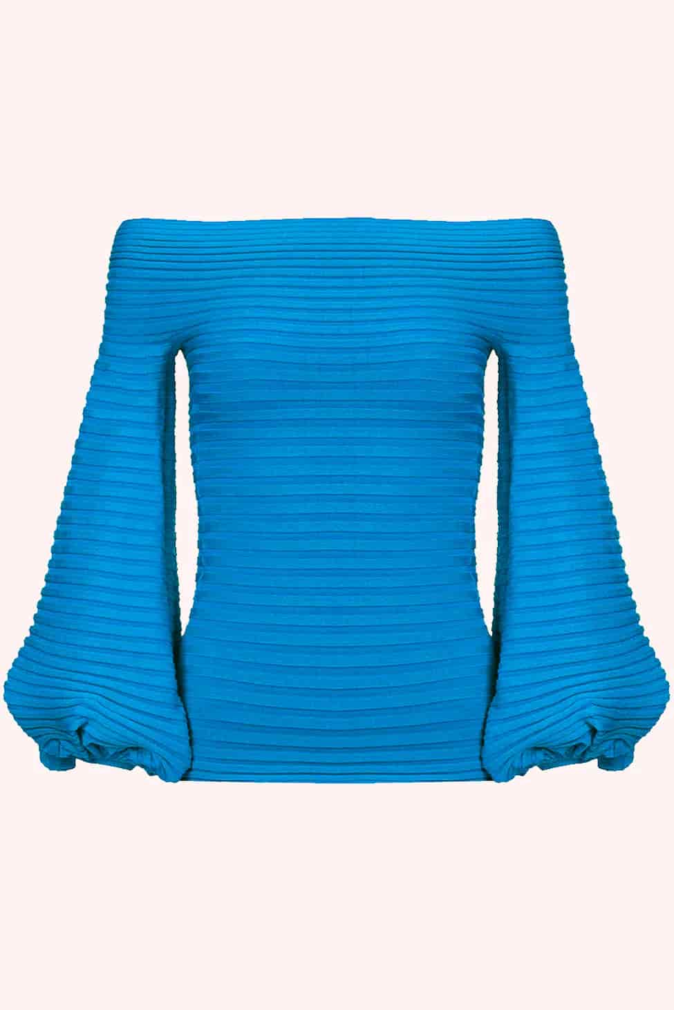 Conde Ribbed Blouse - miniatura 5