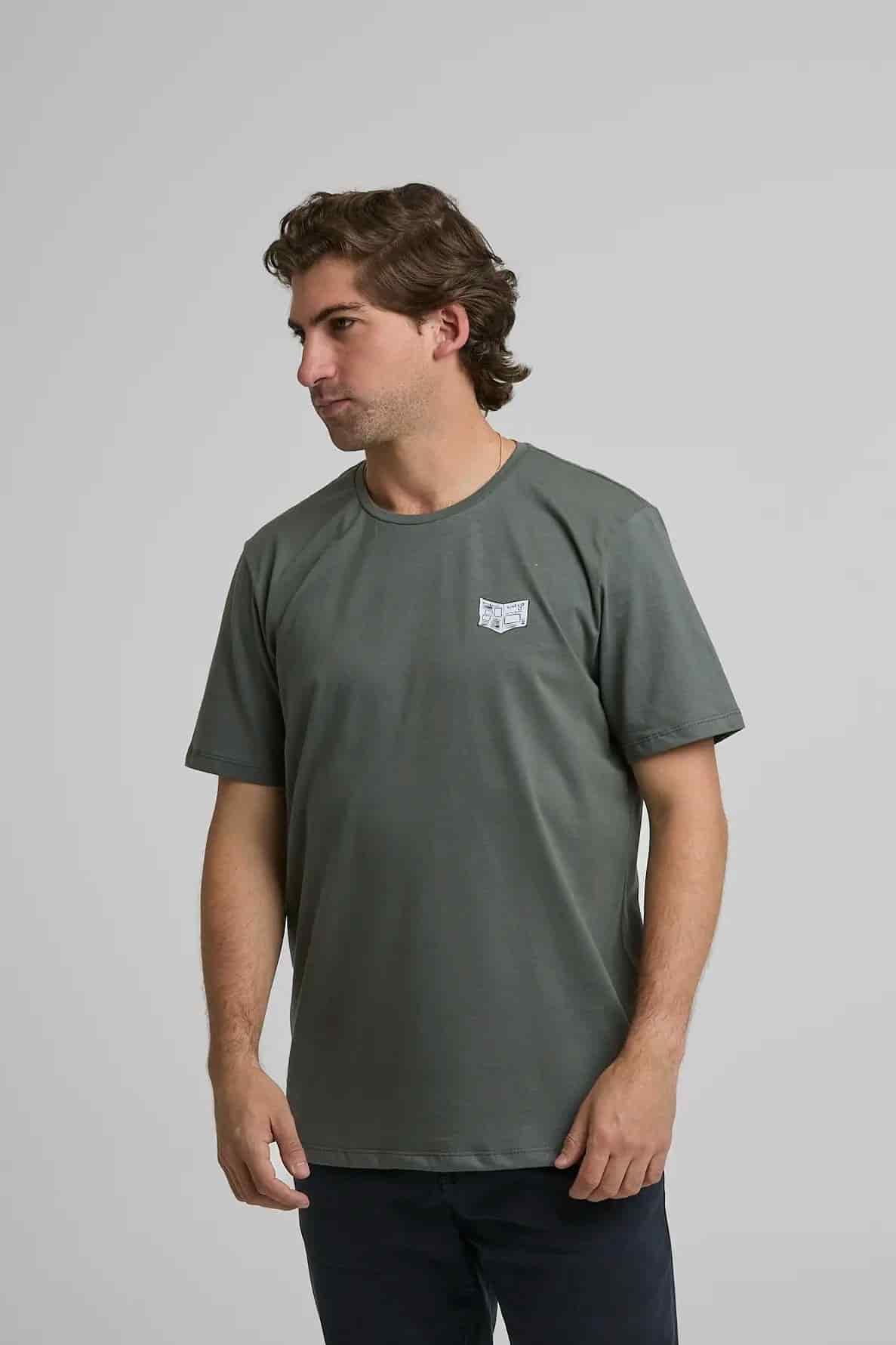 Camiseta Todo está Pasando Gris - miniatura 1