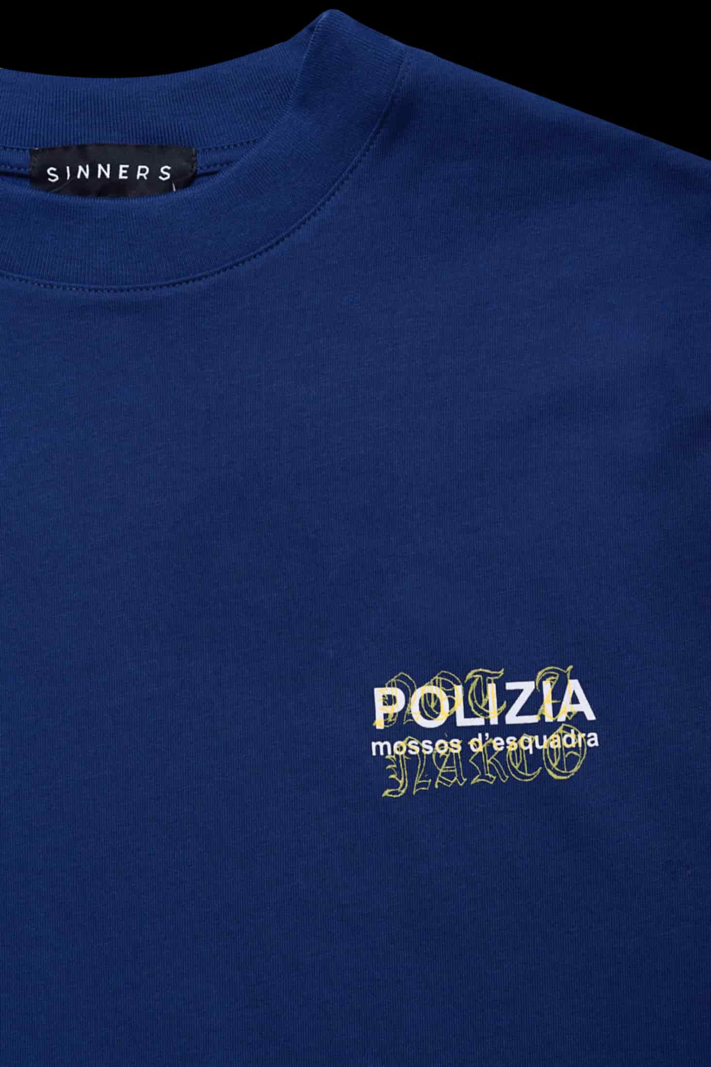 POLIZIA BLUE T-SHIRT - miniatura 11