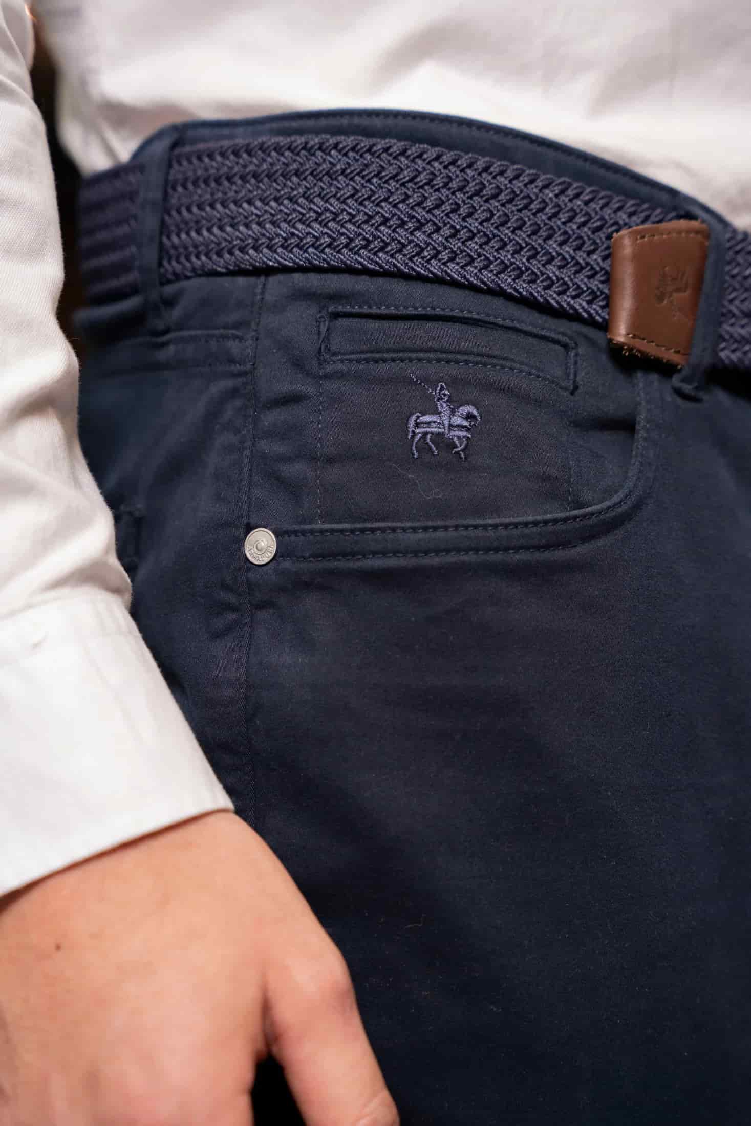 Pantalón cinco bolsillos Armatura Azul Oscuro - miniatura 2