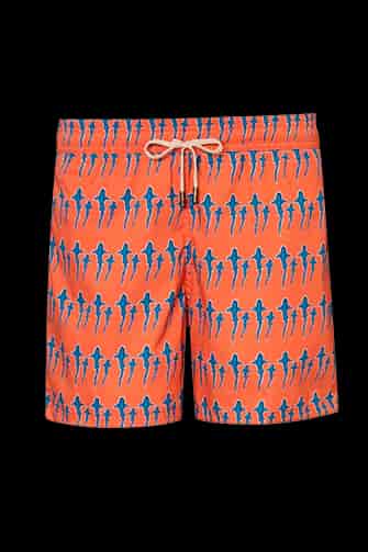 Pantaloneta de Baño Slim Tabur1 Salmon - miniatura 1