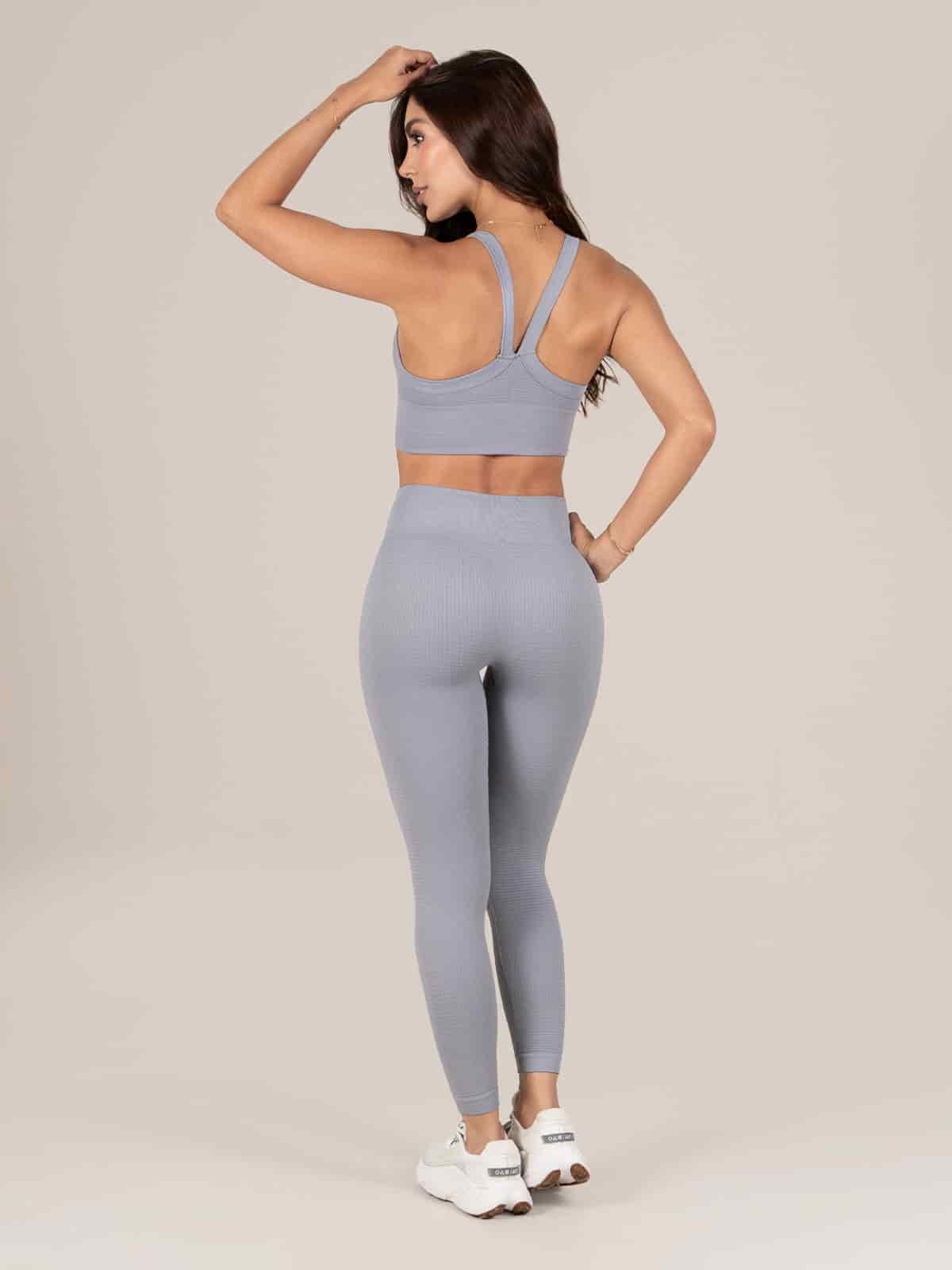 City Leggins Set Seamless Gris - miniatura 3