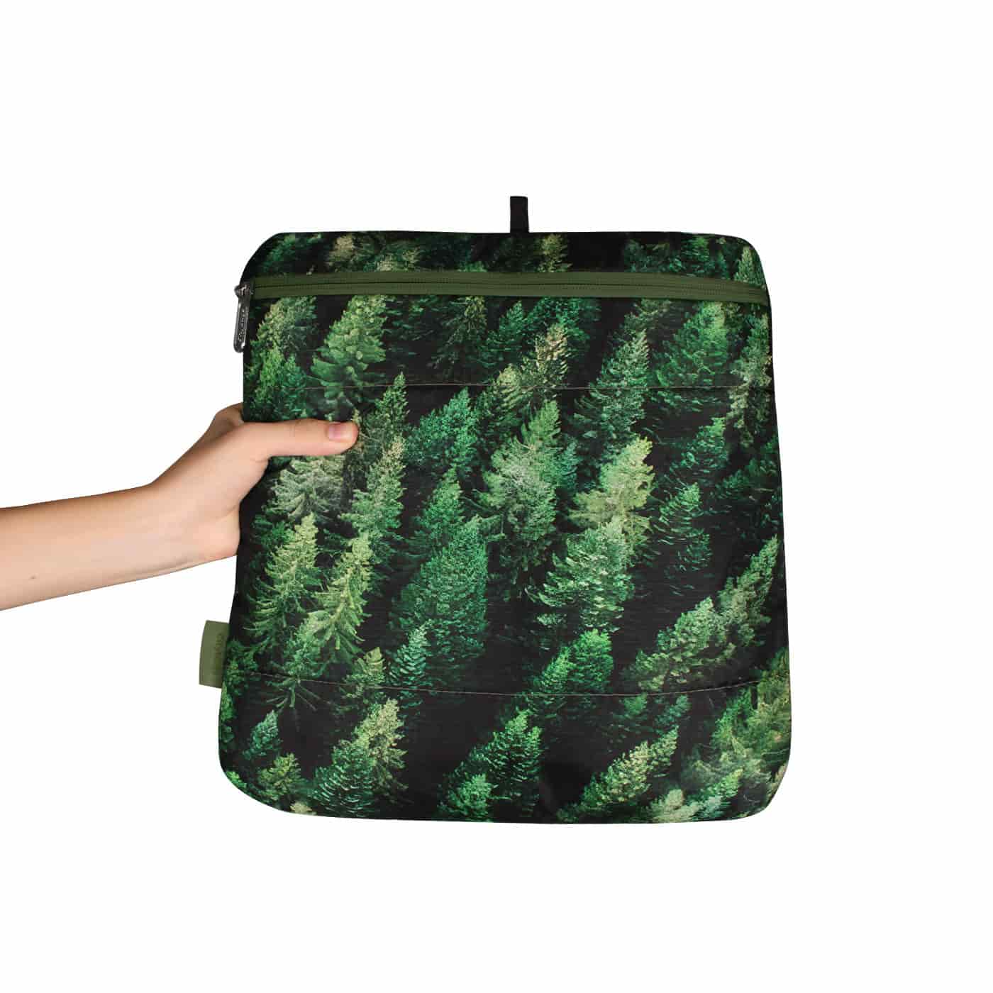 Morral Cabina Tapa Ultra Estampado Bosque Citybags - miniatura 2