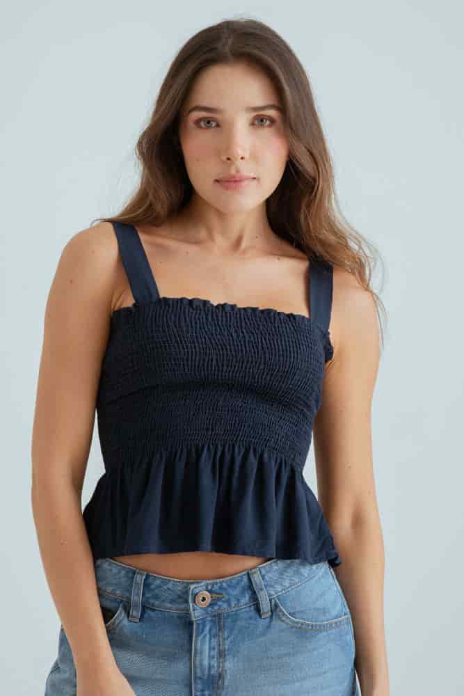 Blusa Resortada - miniatura 2