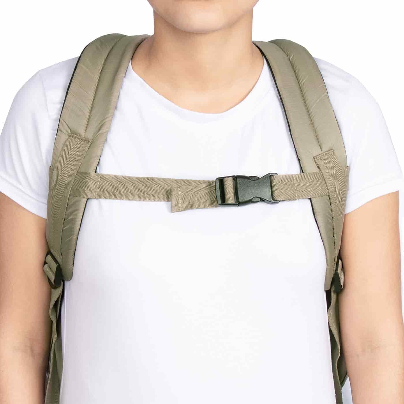 Morral Cabina Tapa Citybags Beige - miniatura 7