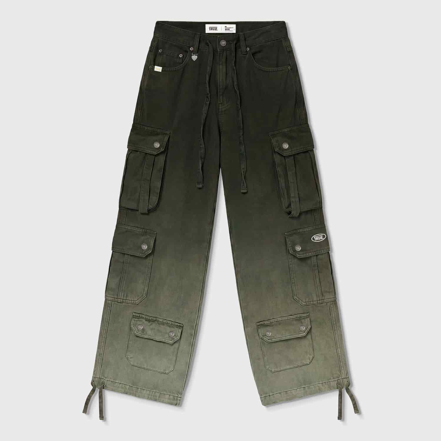 Utility Pocket Cargo Pants - Green - miniatura 1