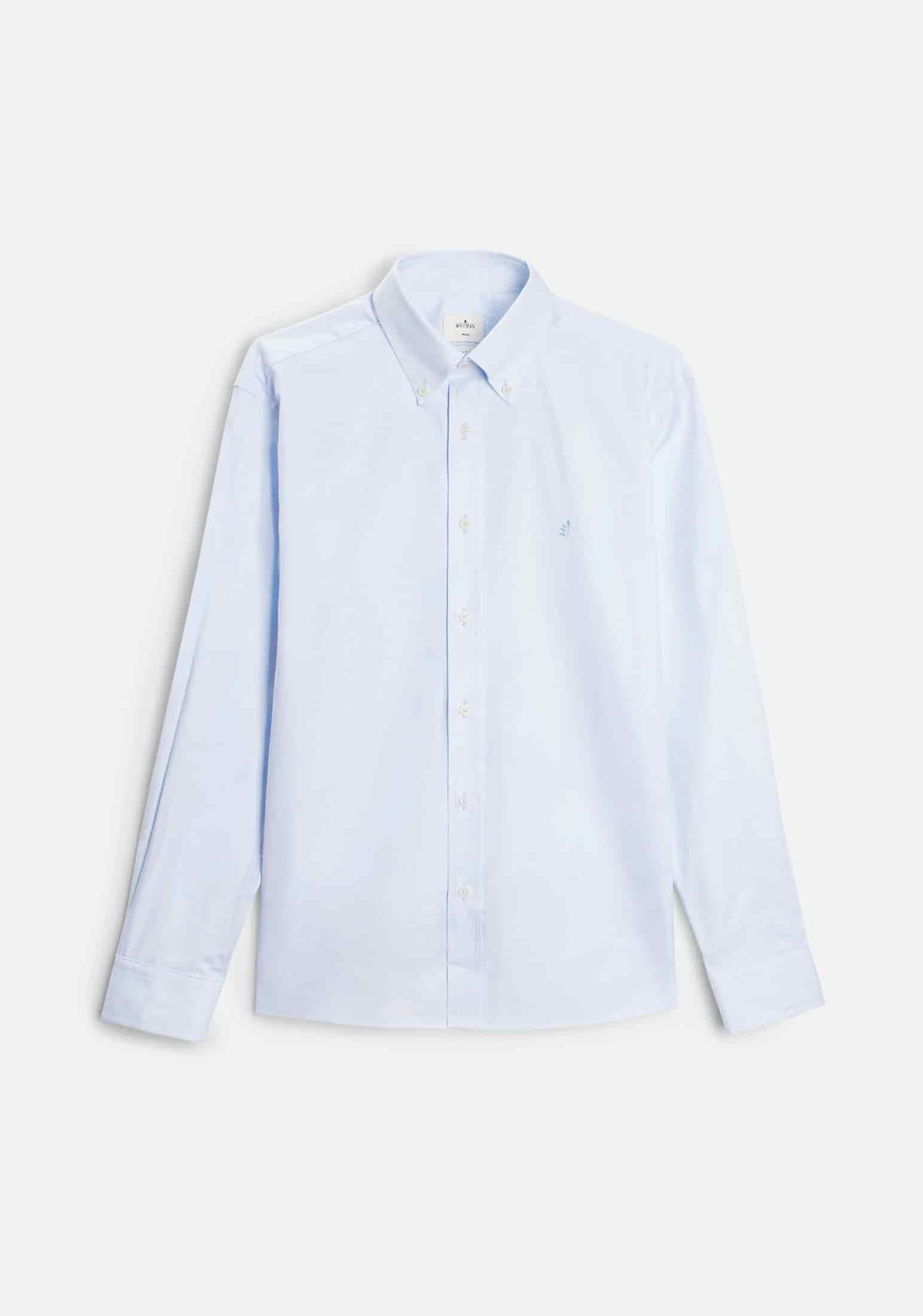 Camisa H CBD Unicolor L-Atn Azul Claro - miniatura 1