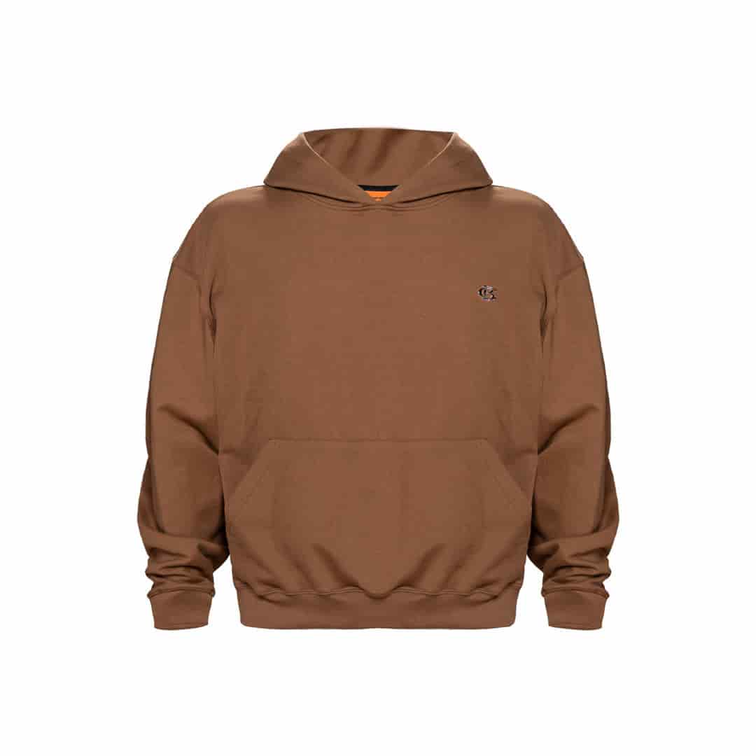Buzo Hoodie Oversize Chocolate | Basics Chrome - miniatura 1