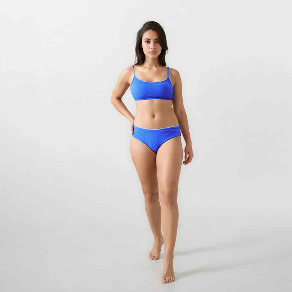 Set Vestido de Baño Azul Eléctrico - miniatura 1