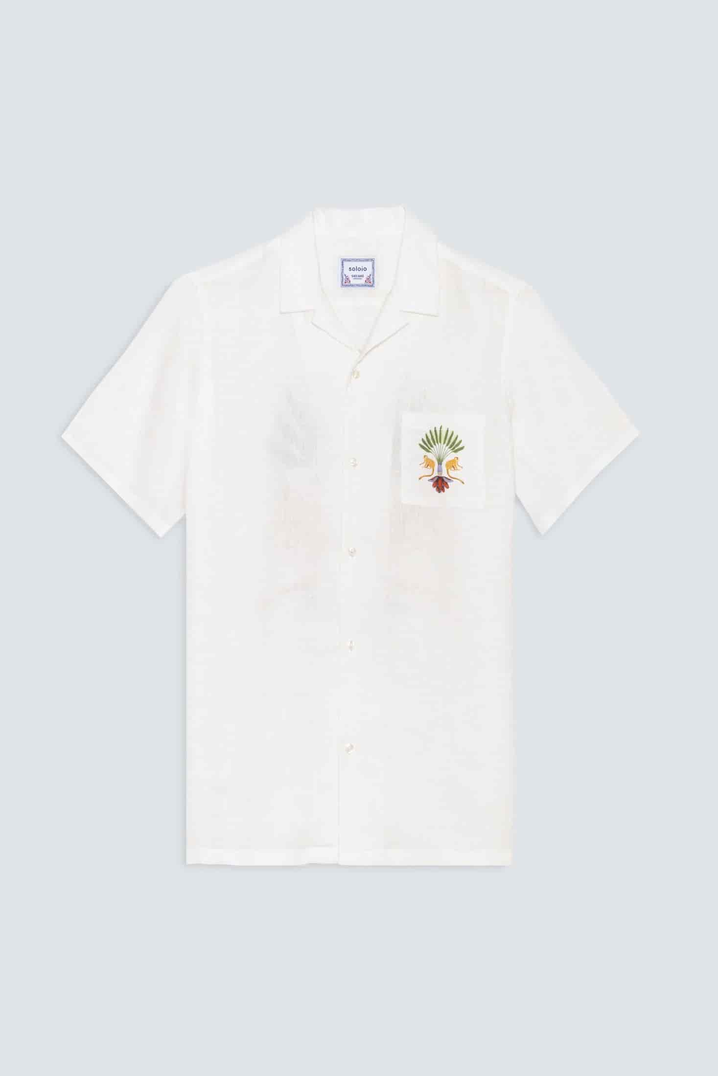 Men's linen shirt large titi - miniatura 2