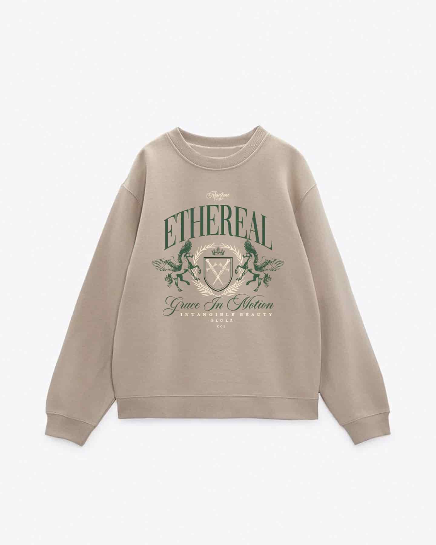 Ethereal Crewneck Nude - miniatura 1