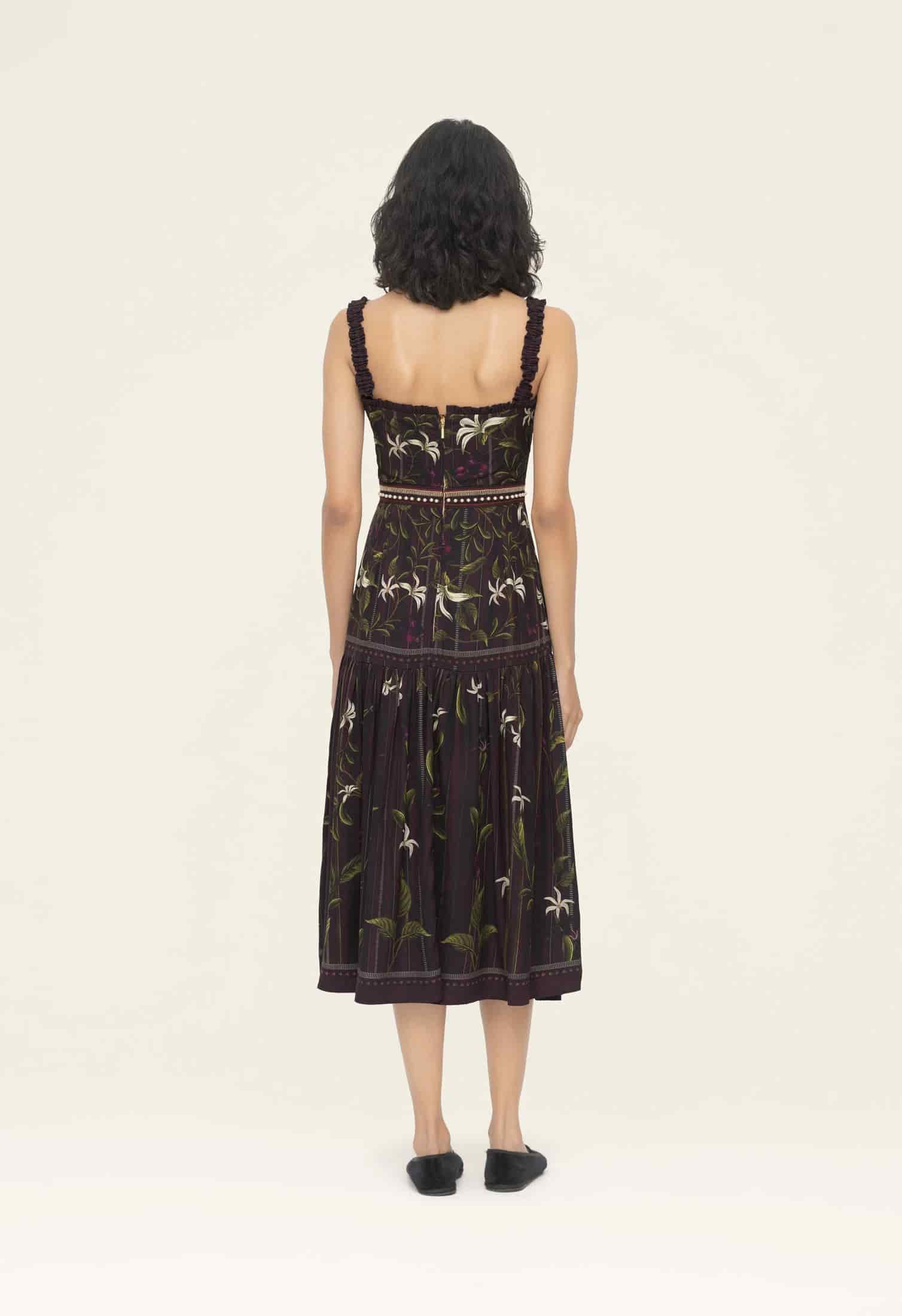 Níspero Café Midi Dress - miniatura 4