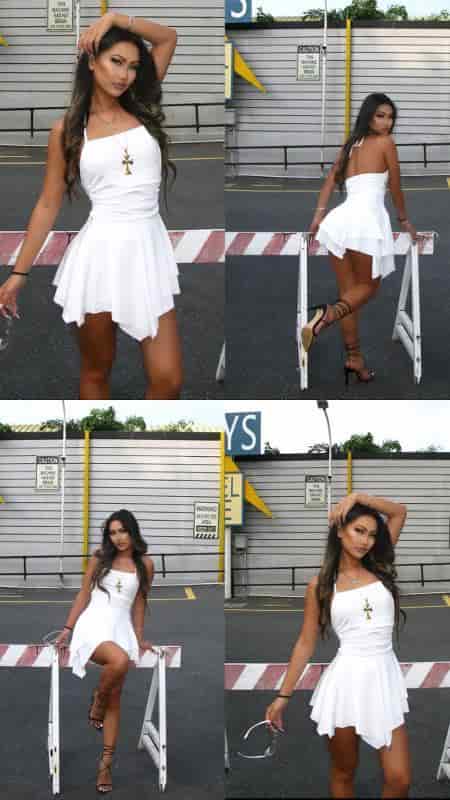 VESTIDO BLANCO PICAPIEDRA - miniatura 1