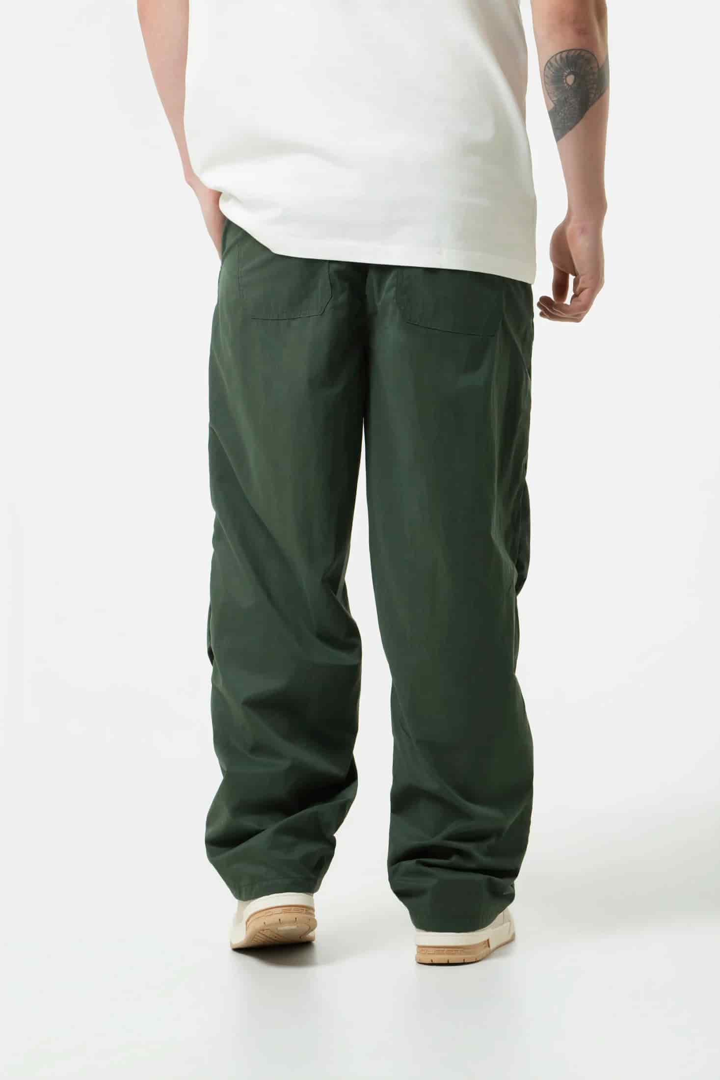PANTALON JOGG COLOR VERDE MILITAR - miniatura 4