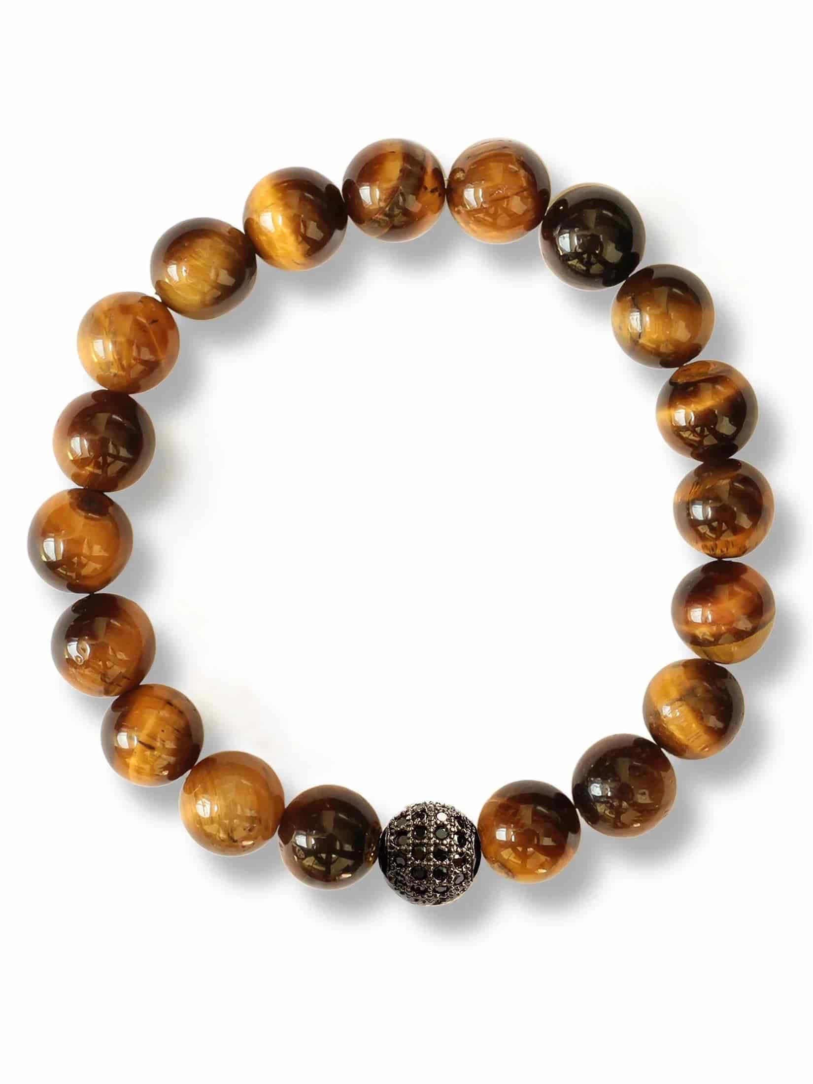 Brazalete Ojo de Tigre 8mm - miniatura 3